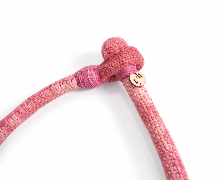 Collar HERMOSAMENTE FRÁGIL - Teñido tintes. naturales