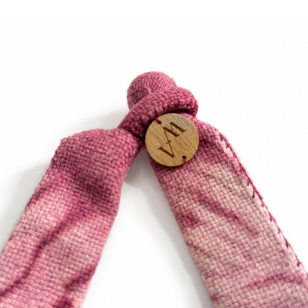 Collar Silvina Sencillo - Tintes Naturales - Cochinilla