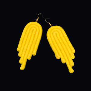 ENCANTO Earrings / Yellow / Naturally dyed